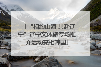 “相约山海 共赴辽宁”辽宁文体旅专场推介活动亮相韩国