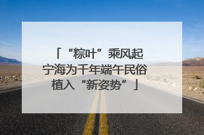 “粽叶”乘风起 宁海为千年端午民俗植入“新姿势”