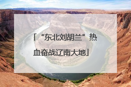 “东北刘胡兰”热血奋战辽南大地