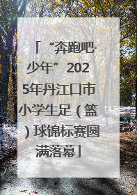 “奔跑吧·少年”2025年丹江口市小学生足（篮）球锦标赛圆满落幕