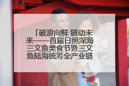 破浪向鲜 链动未来——首届日照深海三文鱼美食节暨三文鱼陆海统筹全产业链发展会议嘉宾访谈