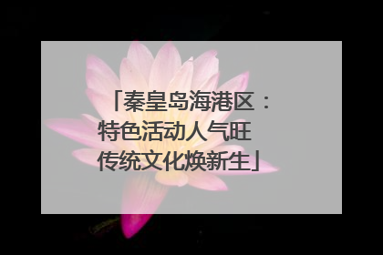 秦皇岛海港区：特色活动人气旺 传统文化焕新生
