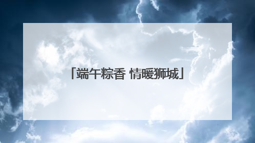 端午粽香 情暖狮城