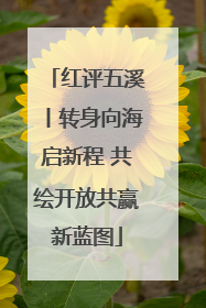 红评五溪丨转身向海启新程 共绘开放共赢新蓝图