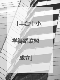 丰台中小学舞蹈联盟成立