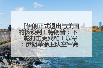 伊朗正式退出与美国的核谈判！特朗普：下一轮打击更残酷！以军：伊朗革命卫队空军高层指挥系统已被击垮