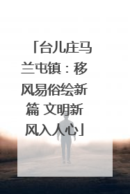 台儿庄马兰屯镇：移风易俗绘新篇 文明新风入人心