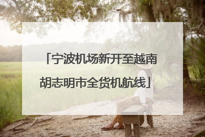 宁波机场新开至越南胡志明市全货机航线