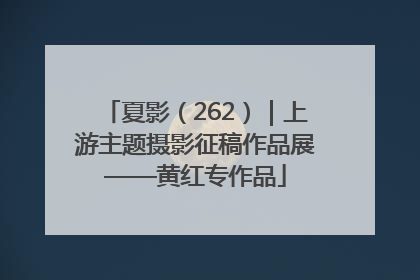 夏影（262）｜上游主题摄影征稿作品展——黄红专作品