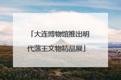 大连博物馆推出明代藩王文物精品展