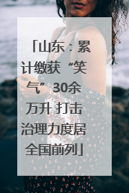 山东：累计缴获“笑气”30余万升 打击治理力度居全国前列
