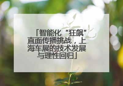 智能化“狂飙”直面传播挑战，上海车展的技术发展与理性回归