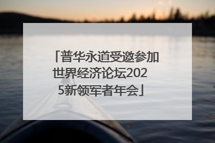 普华永道受邀参加世界经济论坛2025新领军者年会