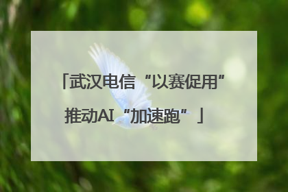 武汉电信“以赛促用”推动AI“加速跑”