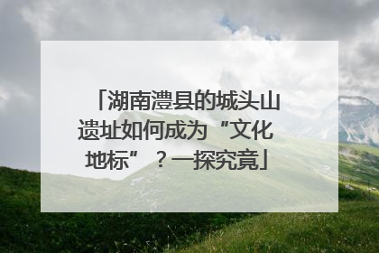 湖南澧县的城头山遗址如何成为“文化地标”？一探究竟