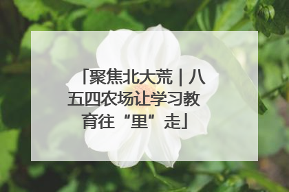 聚焦北大荒｜八五四农场让学习教育往“里”走