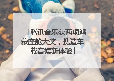 腾讯音乐获两项鸿蒙座舱大奖，携造车载音娱新体验