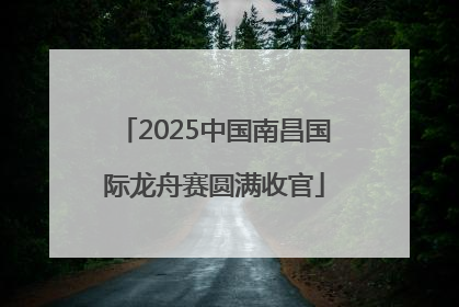 2025中国南昌国际龙舟赛圆满收官