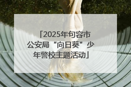 2025年句容市公安局“向日葵”少年警校主题活动