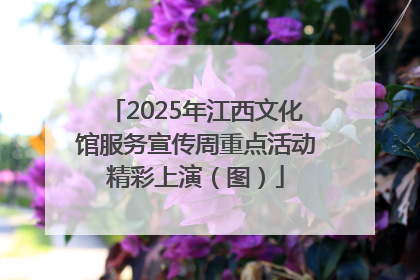 2025年江西文化馆服务宣传周重点活动精彩上演（图）